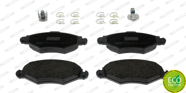 Brake Pad Set, disc brake (FDB1378)