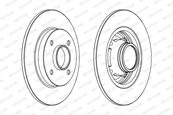 Brake Disc (DDF1564C-1)