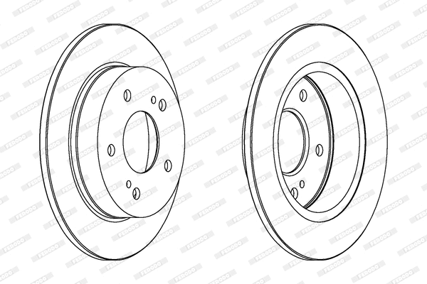 Brake Disc (DDF549)