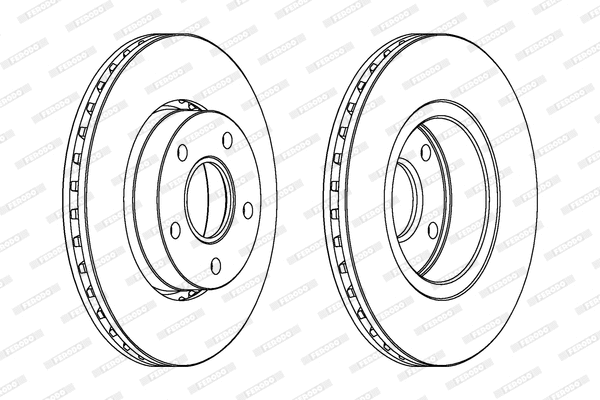 Brake Disc (DDF618)
