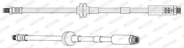 Brake Hose (FHY2709)