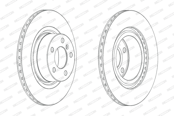 Brake Disc (DDF2038C)