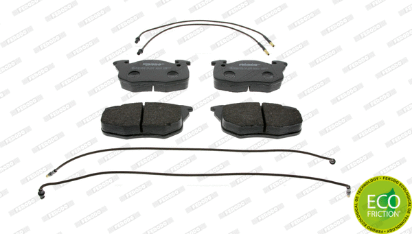 Brake Pad Set, disc brake (FDB719)