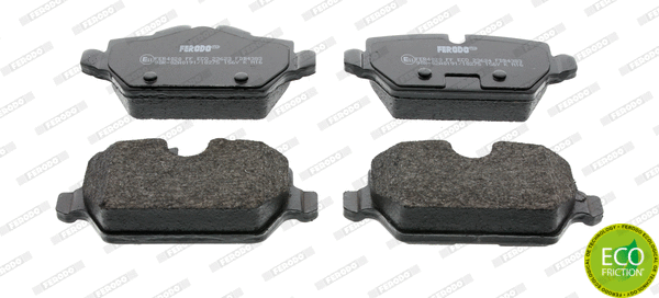 Brake Pad Set, disc brake (FDB4383)