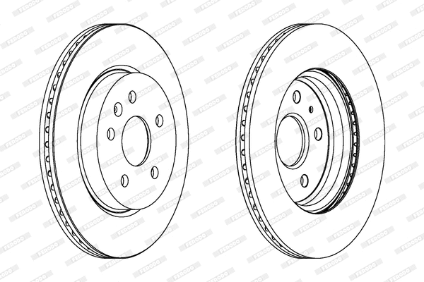 Brake Disc (DDF1805)