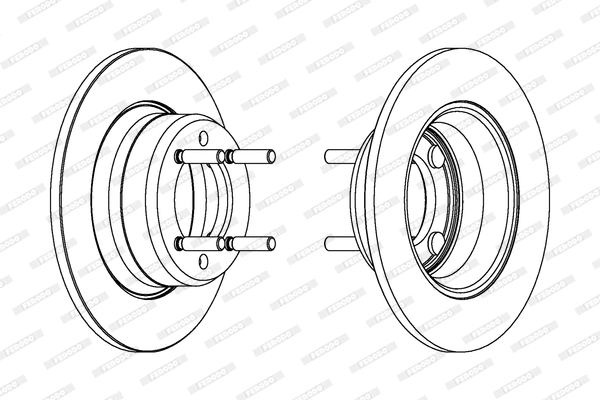 Brake Disc (DDF036)