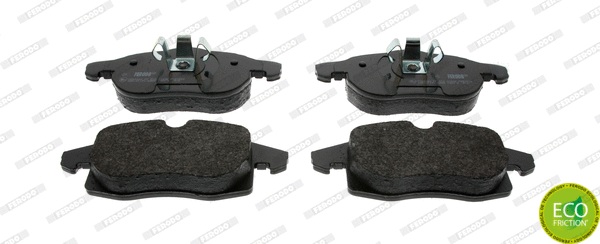 Brake Pad Set, disc brake (FDB1520)