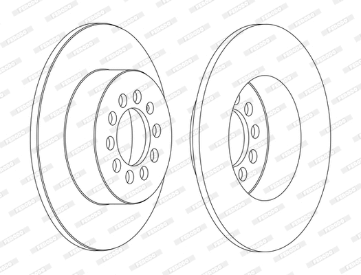 Brake Disc (DDF1224C-1-D)