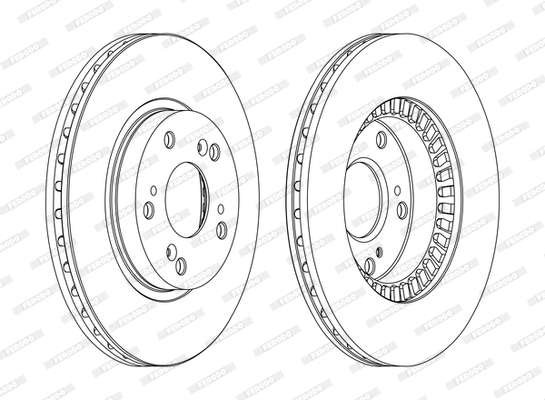 Brake Disc (DDF1496C)