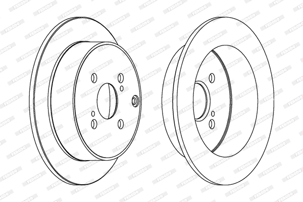 Brake Disc (DDF1409)