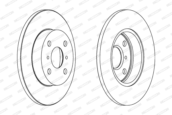 Brake Disc (DDF532)