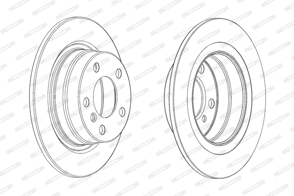 Brake Disc (DDF2197C)