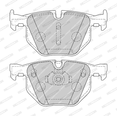 Brake Pad Set, disc brake (FDB4067-D)