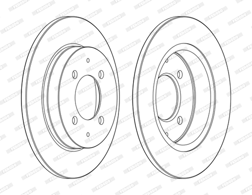 Brake Disc (DDF1622C)