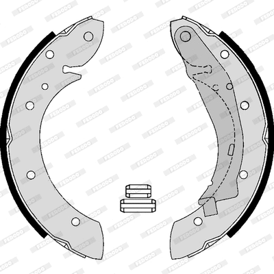Brake Shoe Set (FSB4183)