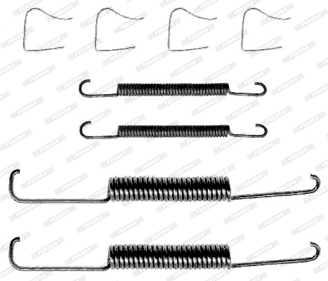 Accessory Kit, brake shoes (FBA144)