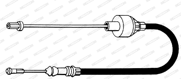 Cable Pull, clutch control (FCC422140)