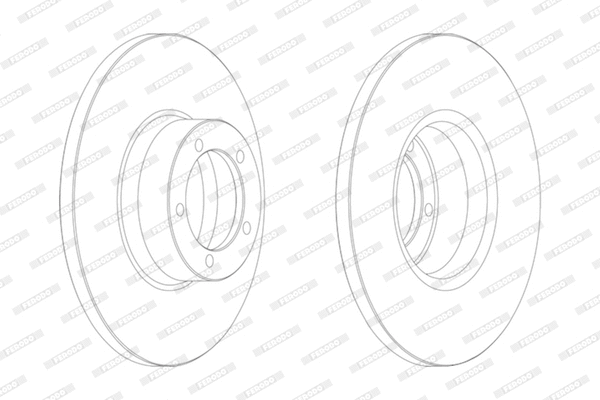 Brake Disc (DDF437)