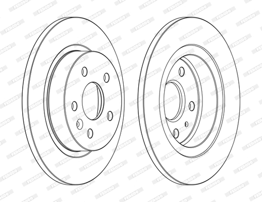 Brake Disc (DDF1872P-D)