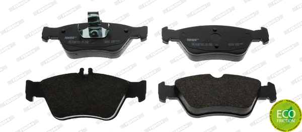 Brake Pad Set, disc brake (FDB1049)
