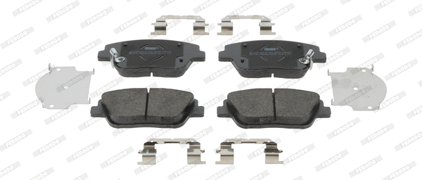 Brake Pad Set, disc brake (FDB4831)