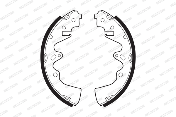 Brake Shoe Set (FSB189)