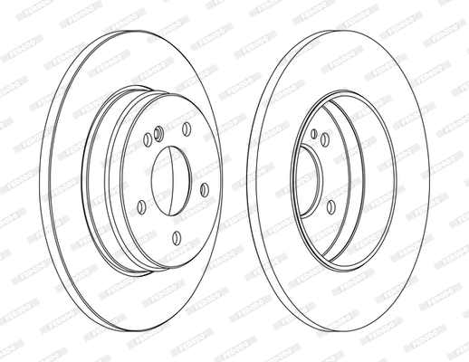 Brake Disc (DDF1251C)