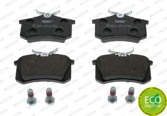 Brake Pad Set, disc brake (FDB541)