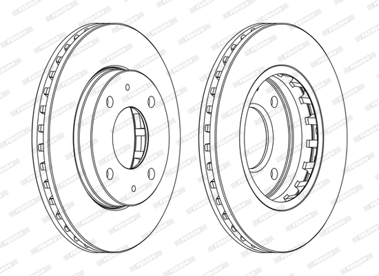 Brake Disc (DDF1270C-D)