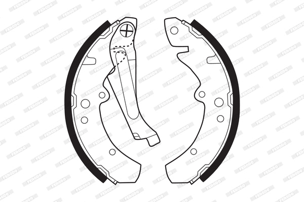 Brake Shoe Set (FSB57)