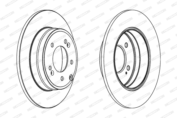 Brake Disc (DDF1787)