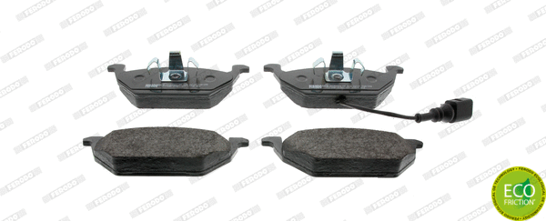 Brake Pad Set, disc brake (FDB1398)