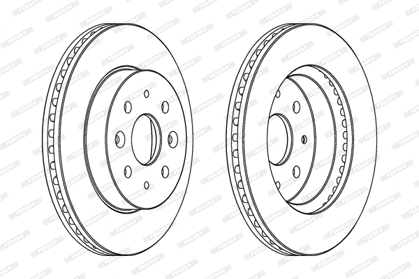 Brake Disc (DDF1542)