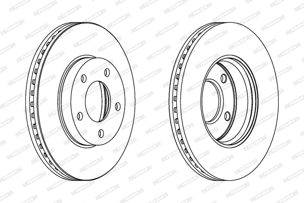 Brake Disc (DDF1209)