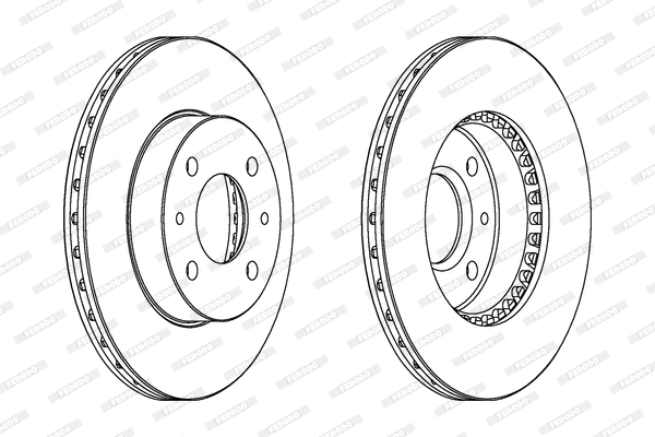 Brake Disc (DDF867)