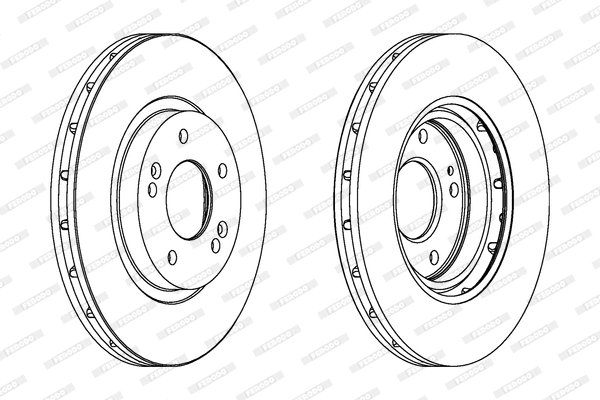Brake Disc (DDF1292)