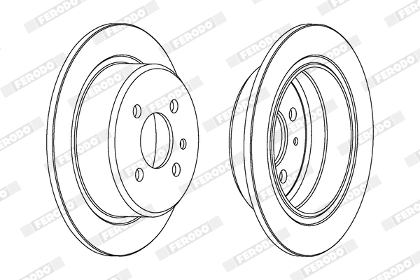 Brake Disc (DDF093X)