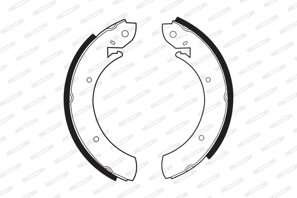 Brake Shoe Set (FSB361)