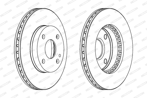 Brake Disc (DDF1104)