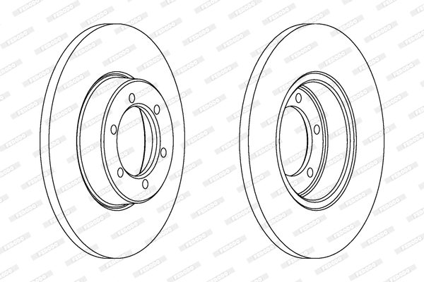 Brake Disc (DDF425)