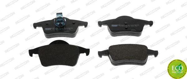 Brake Pad Set, disc brake (FDB1383)