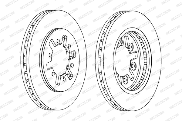 Brake Disc (DDF601)