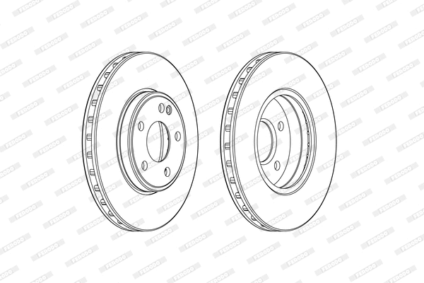 Brake Disc (DDF2460C)