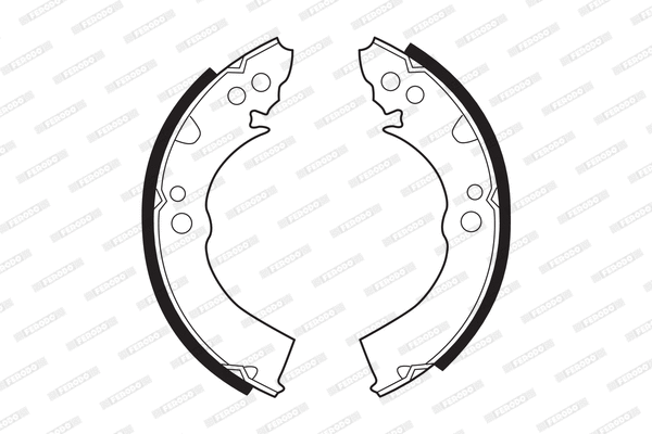 Brake Shoe Set (FSB309)