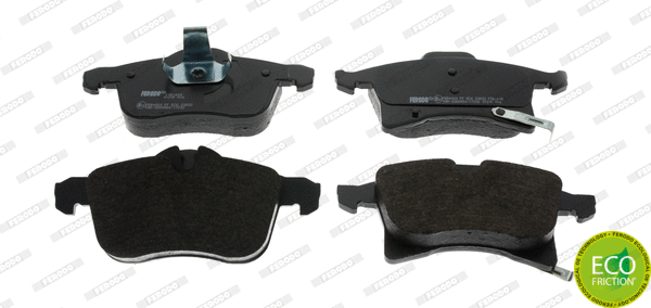 Brake Pad Set, disc brake (FDB1640)
