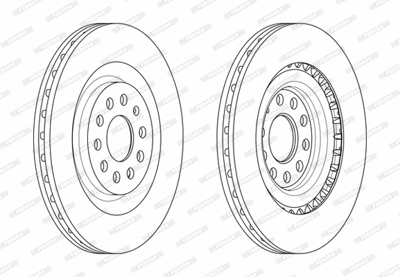 Brake Disc (DDF1985C)