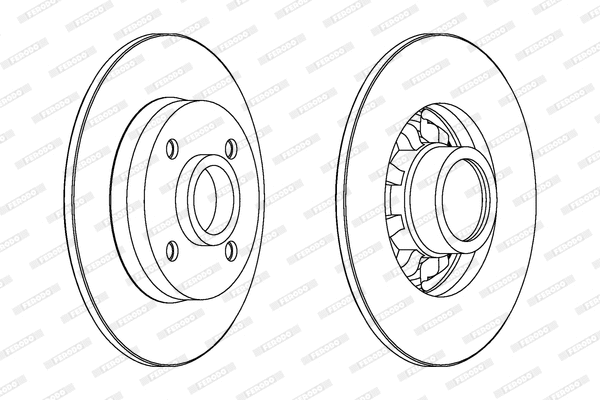 Brake Disc (DDF1696)