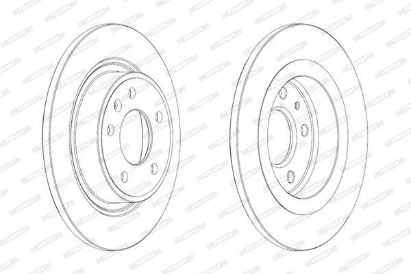Brake Disc (DDF1871)