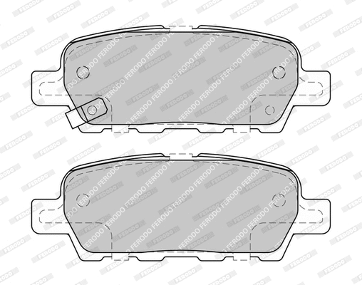Brake Pad Set, disc brake (FDB4782-D)