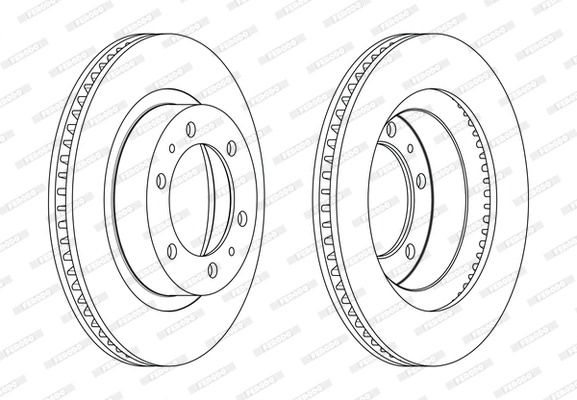 Brake Disc (DDF2606C)